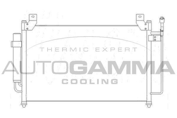 Kondensatorius, oro kondicionierius AUTOGAMMA 105197