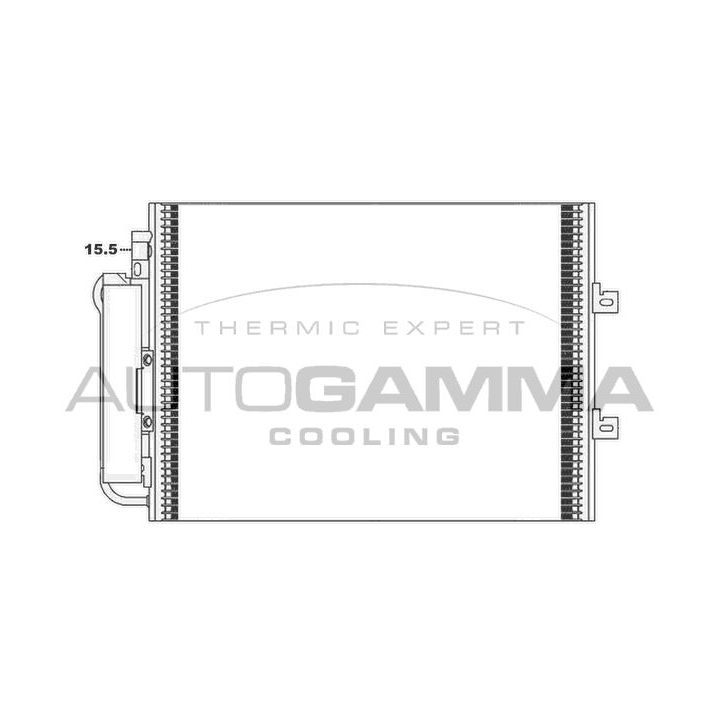 Kondensatorius, oro kondicionierius AUTOGAMMA 105205