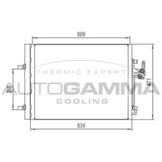 Kondensatorius, oro kondicionierius AUTOGAMMA 105223
