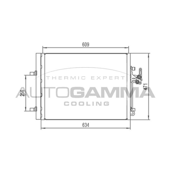 Kondensatorius, oro kondicionierius AUTOGAMMA 105223