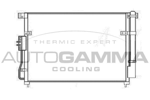 Kondensatorius, oro kondicionierius AUTOGAMMA 105245