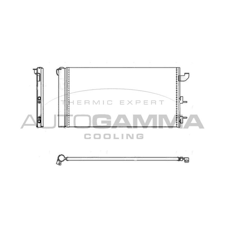 Kondensatorius, oro kondicionierius AUTOGAMMA 105341