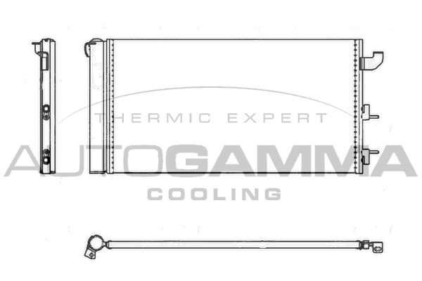 Kondensatorius, oro kondicionierius AUTOGAMMA 105341
