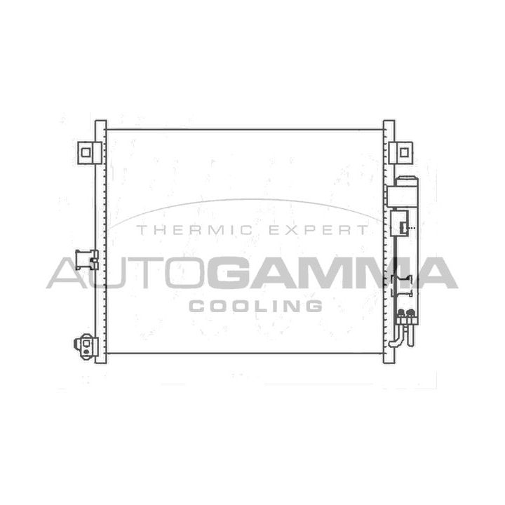 Kondensatorius, oro kondicionierius AUTOGAMMA 105342