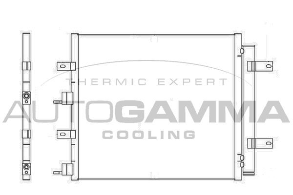 Kondensatorius, oro kondicionierius AUTOGAMMA 105351
