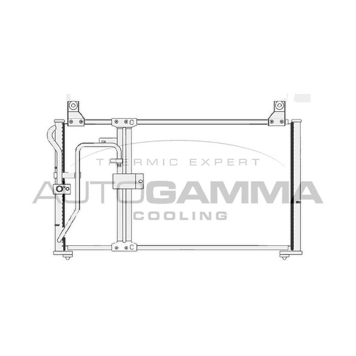 Kondensatorius, oro kondicionierius AUTOGAMMA 105353