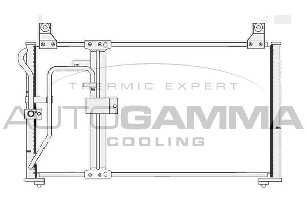 Kondensatorius, oro kondicionierius AUTOGAMMA 105353