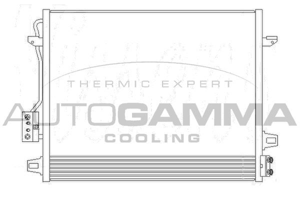 Kondensatorius, oro kondicionierius AUTOGAMMA 105455