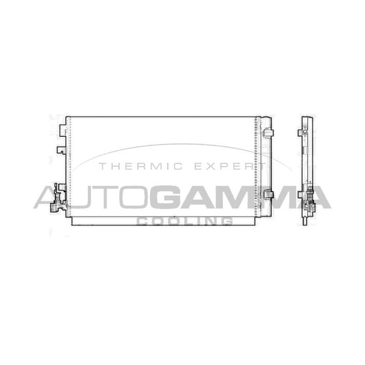 Kondensatorius, oro kondicionierius AUTOGAMMA 105465