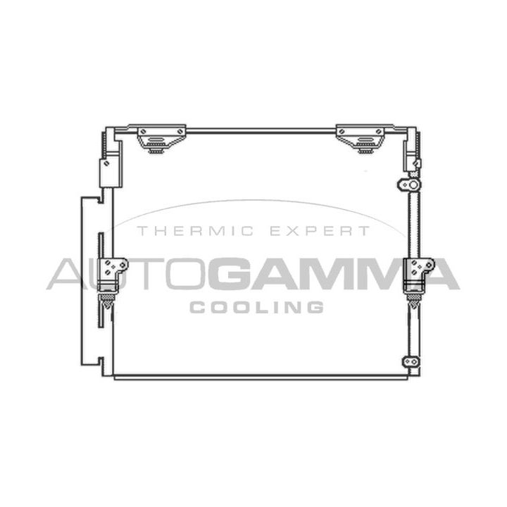 Kondensatorius, oro kondicionierius AUTOGAMMA 105511