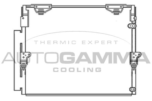 Kondensatorius, oro kondicionierius AUTOGAMMA 105511