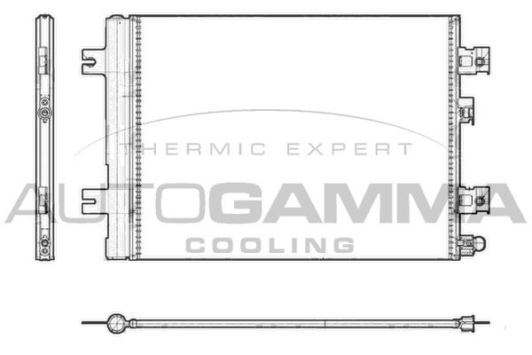 Kondensatorius, oro kondicionierius AUTOGAMMA 105513
