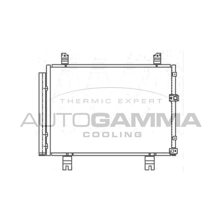 Kondensatorius, oro kondicionierius AUTOGAMMA 105543