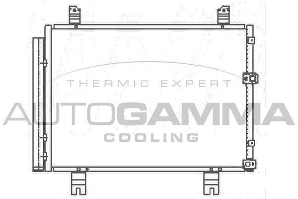 Kondensatorius, oro kondicionierius AUTOGAMMA 105543