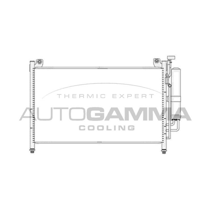 Kondensatorius, oro kondicionierius AUTOGAMMA 105546