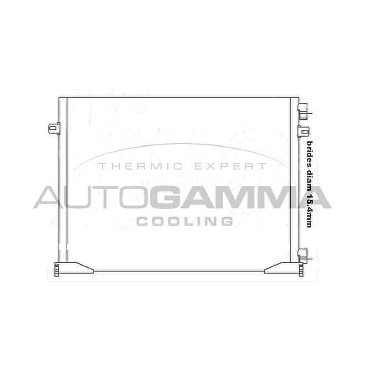 Kondensatorius, oro kondicionierius AUTOGAMMA 105549