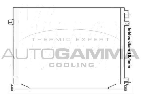 Kondensatorius, oro kondicionierius AUTOGAMMA 105549