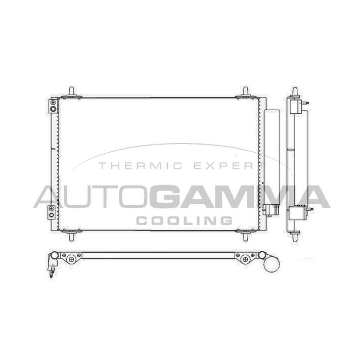 Kondensatorius, oro kondicionierius AUTOGAMMA 105577