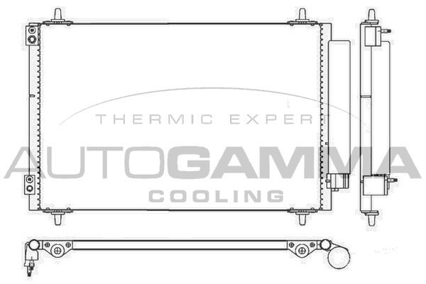 Kondensatorius, oro kondicionierius AUTOGAMMA 105577