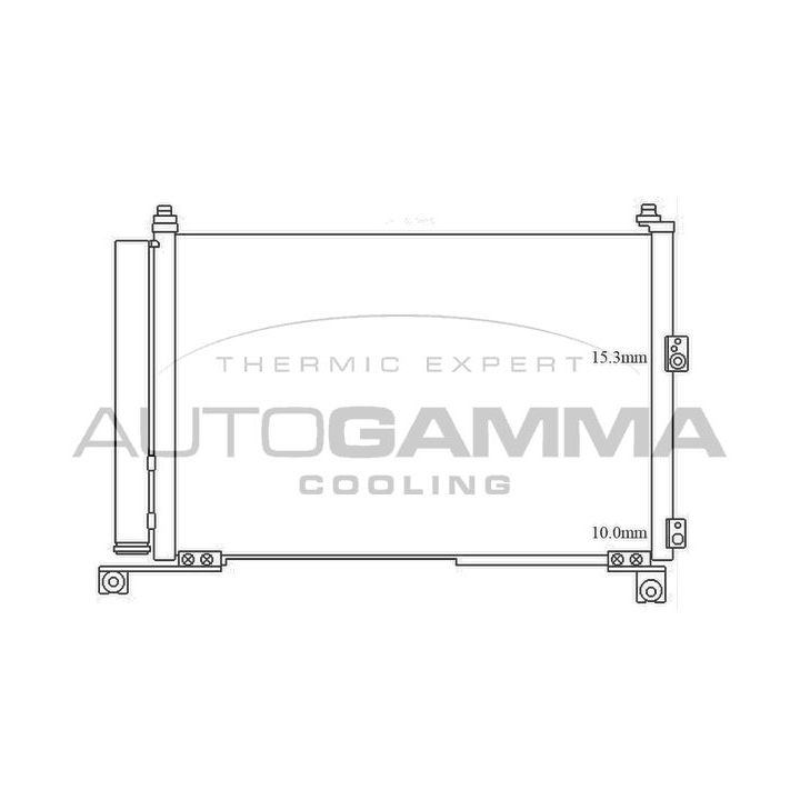 Kondensatorius, oro kondicionierius AUTOGAMMA 105616