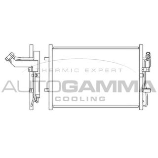 Kondensatorius, oro kondicionierius AUTOGAMMA 105618