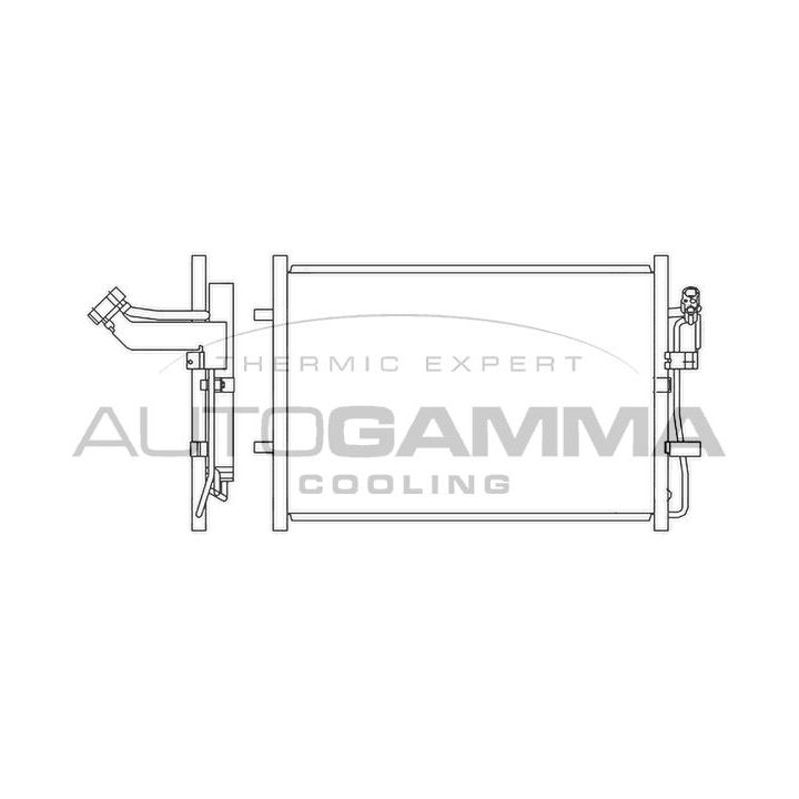 Kondensatorius, oro kondicionierius AUTOGAMMA 105618