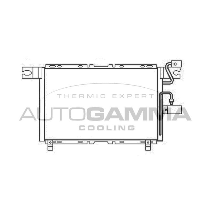 Kondensatorius, oro kondicionierius AUTOGAMMA 105644