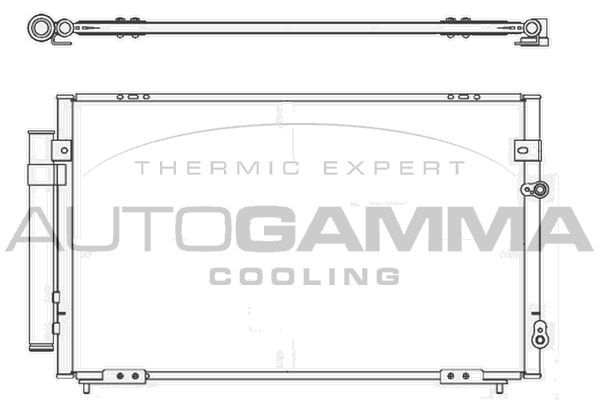 Kondensatorius, oro kondicionierius AUTOGAMMA 105688