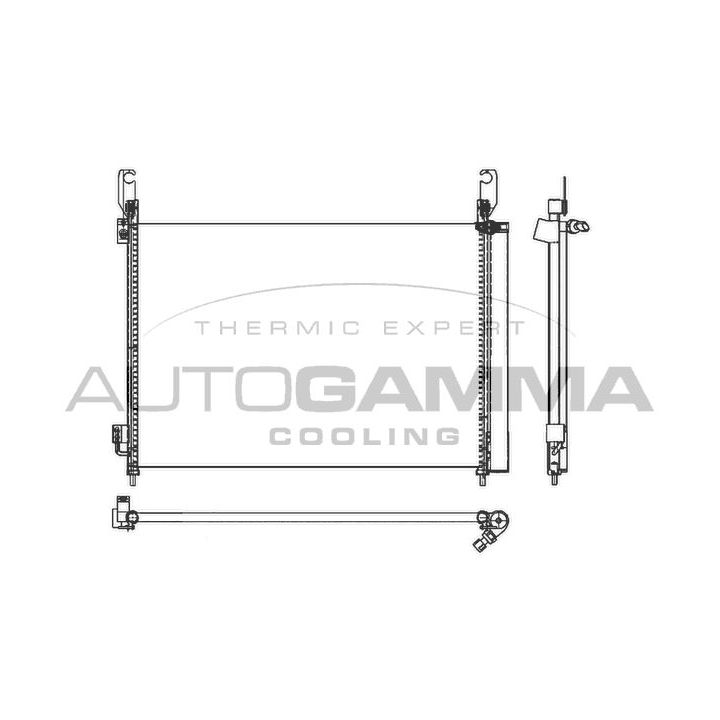 Kondensatorius, oro kondicionierius AUTOGAMMA 105689