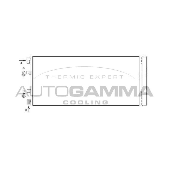 Kondensatorius, oro kondicionierius AUTOGAMMA 105714