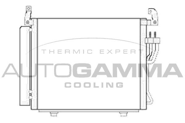 Kondensatorius, oro kondicionierius AUTOGAMMA 105732