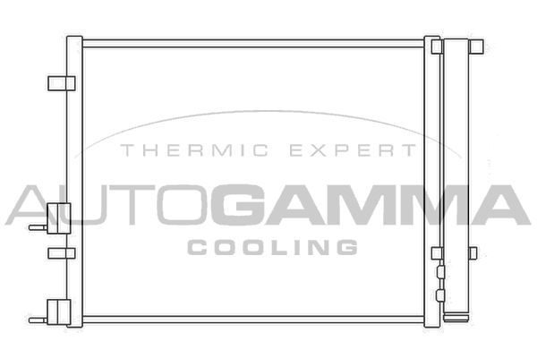 Kondensatorius, oro kondicionierius AUTOGAMMA 105826