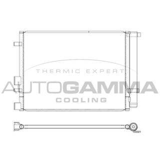 Kondensatorius, oro kondicionierius AUTOGAMMA 105828