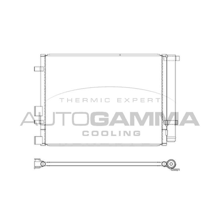 Kondensatorius, oro kondicionierius AUTOGAMMA 105828