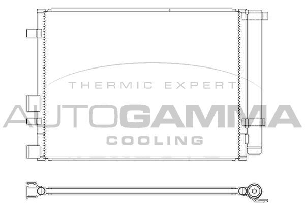 Kondensatorius, oro kondicionierius AUTOGAMMA 105828