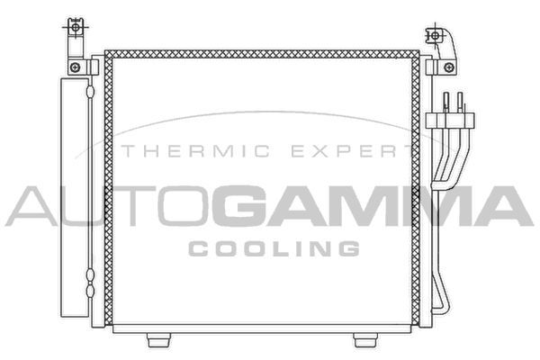 Kondensatorius, oro kondicionierius AUTOGAMMA 105853