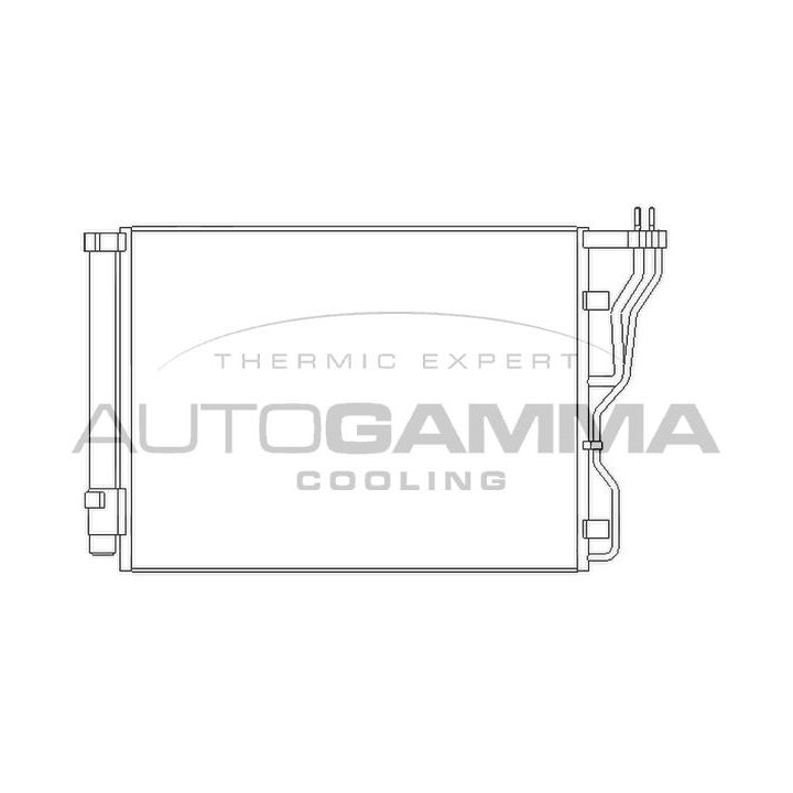 Kondensatorius, oro kondicionierius AUTOGAMMA 105854