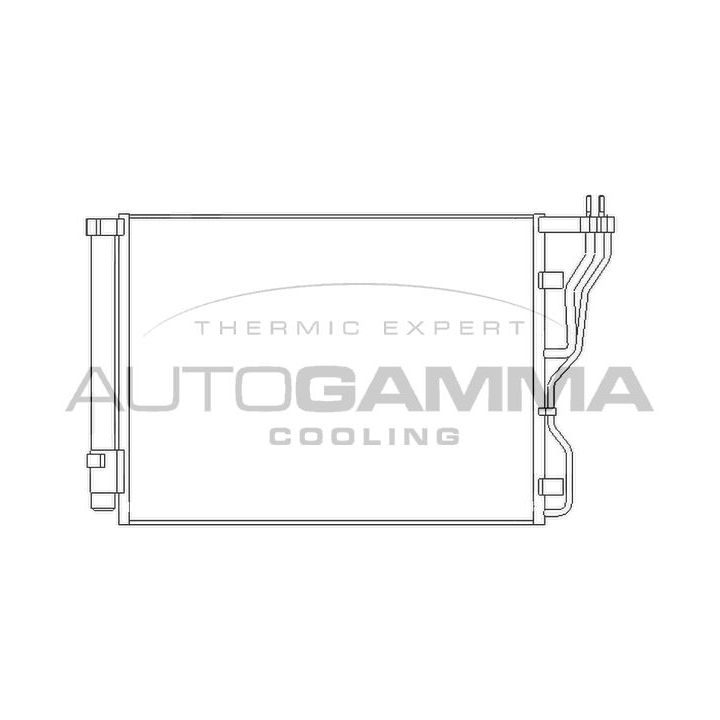 Kondensatorius, oro kondicionierius AUTOGAMMA 105855
