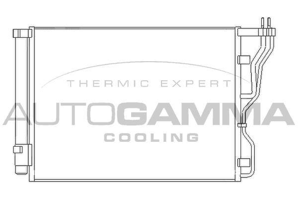 Kondensatorius, oro kondicionierius AUTOGAMMA 105855
