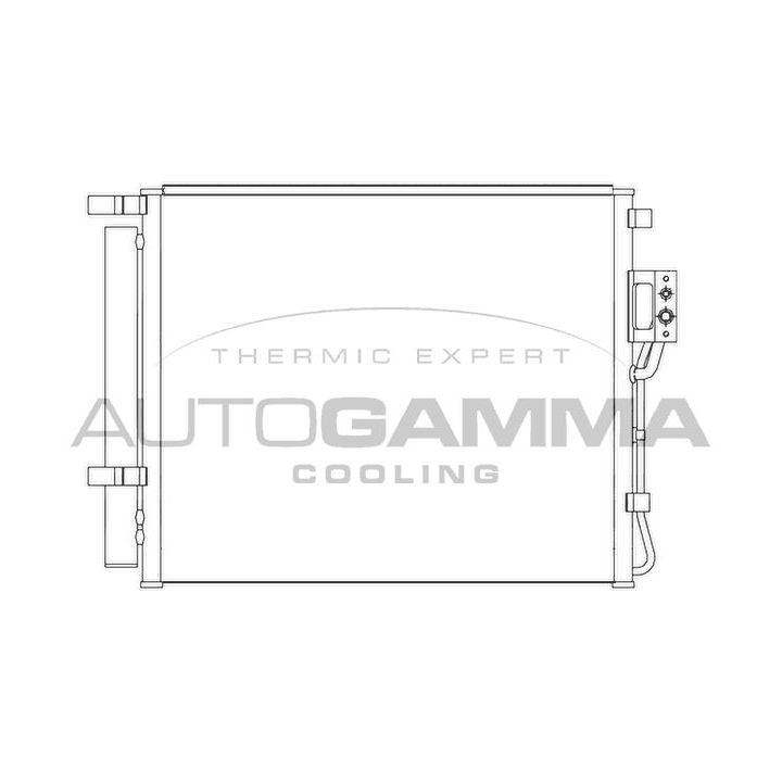 Kondensatorius, oro kondicionierius AUTOGAMMA 105856