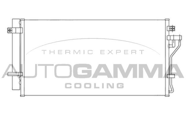 Kondensatorius, oro kondicionierius AUTOGAMMA 105857