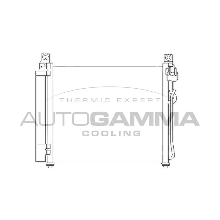 Kondensatorius, oro kondicionierius AUTOGAMMA 105858