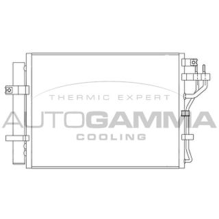 Kondensatorius, oro kondicionierius AUTOGAMMA 105859