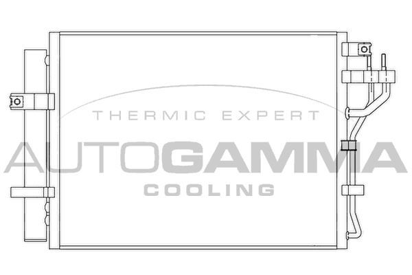 Kondensatorius, oro kondicionierius AUTOGAMMA 105859