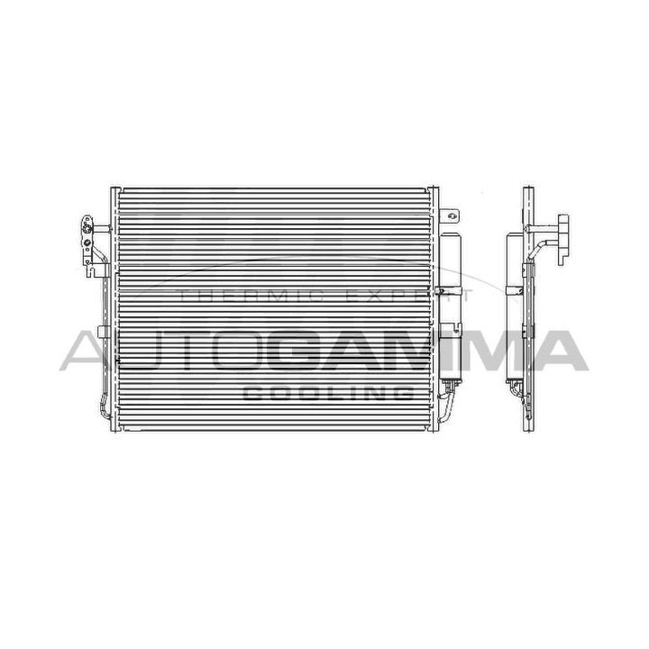 Kondensatorius, oro kondicionierius AUTOGAMMA 105862