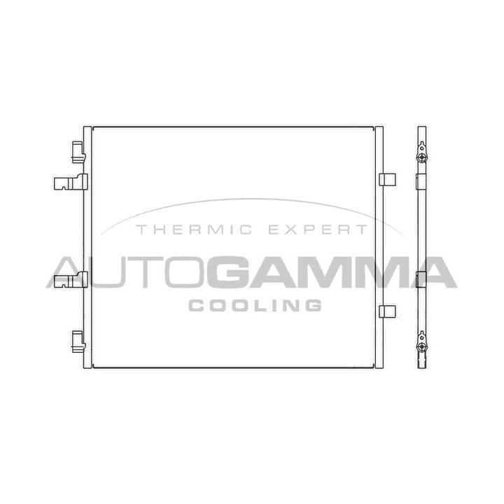 Kondensatorius, oro kondicionierius AUTOGAMMA 105870