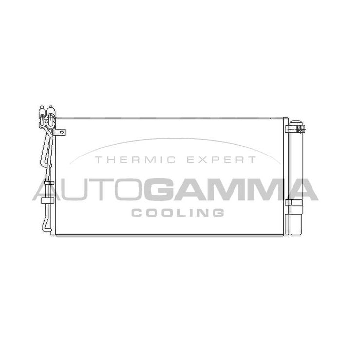 Kondensatorius, oro kondicionierius AUTOGAMMA 105883