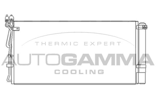 Kondensatorius, oro kondicionierius AUTOGAMMA 105883