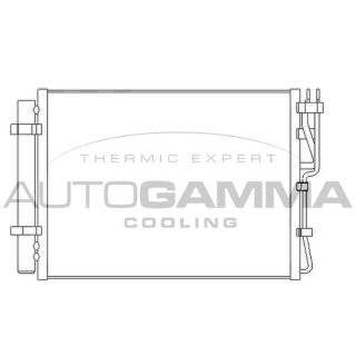 Kondensatorius, oro kondicionierius AUTOGAMMA 105885
