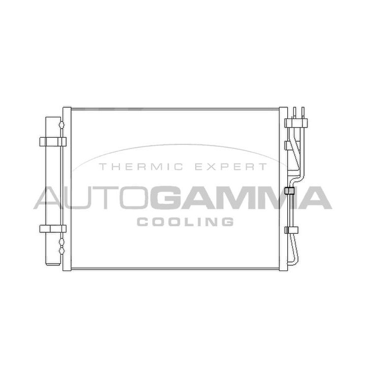 Kondensatorius, oro kondicionierius AUTOGAMMA 105885